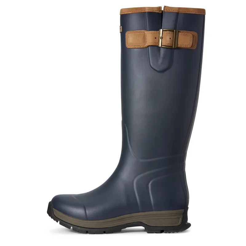 Ariat Burford Waterproof Rubber Wellington Boot Ladies in Navy-1